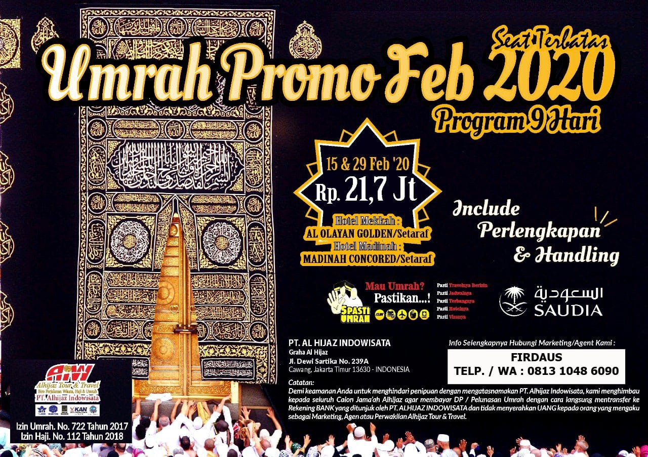 UMROH PROMO FEBRUARI 2020