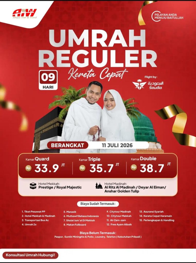 Paket Umroh Juli 2026